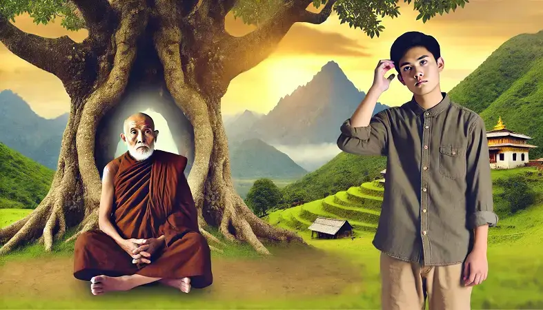 How to Achieve Inner Peace? The Boy and the Monk