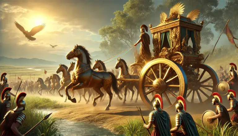 Inspirational Story:They then let the chariot enter the neighbouring kingdom