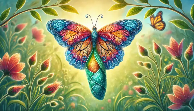 So next time you want to quit, remember the butterfly