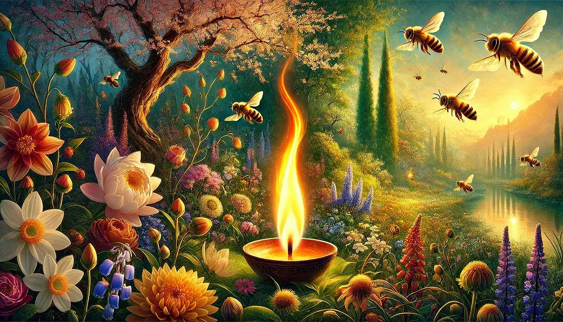 Life is like a warm flame that glows, not for how long it burns, but for the light and warmth it brings.