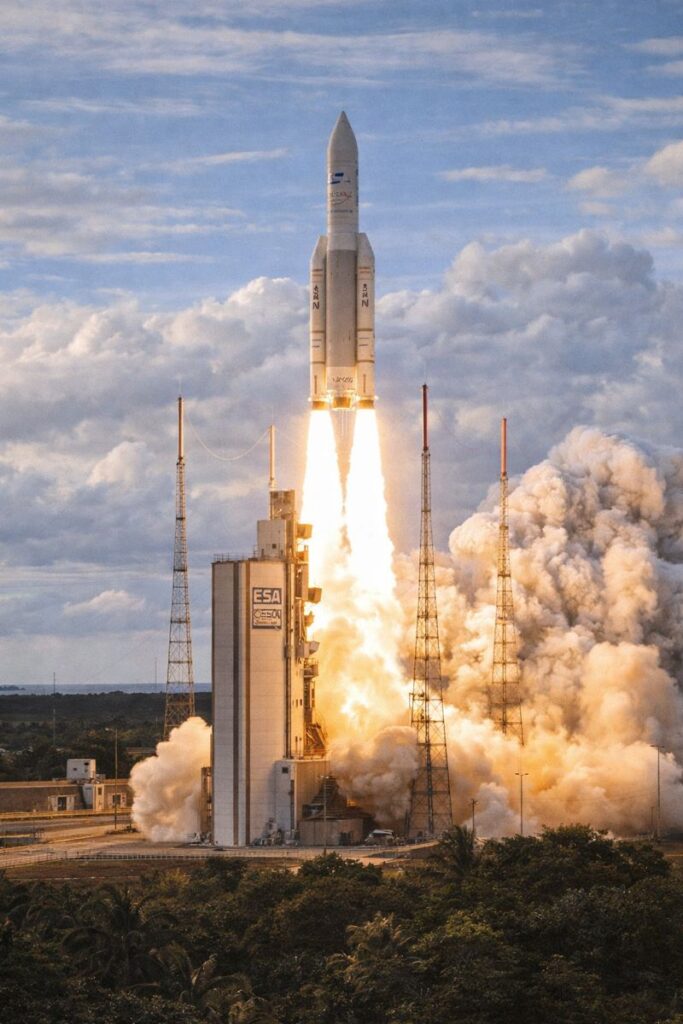 “Ariane, Ariadne’s thread, became Europe’s path through the rocket labyrinth.”