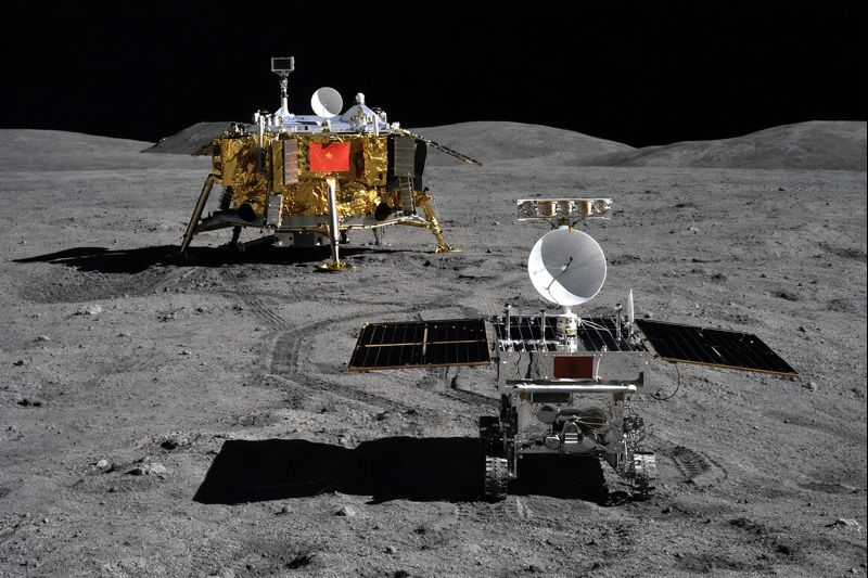 “Chang’e and Yutu: the Moon goddess and her jade rabbit reimagined as spacecraft.”