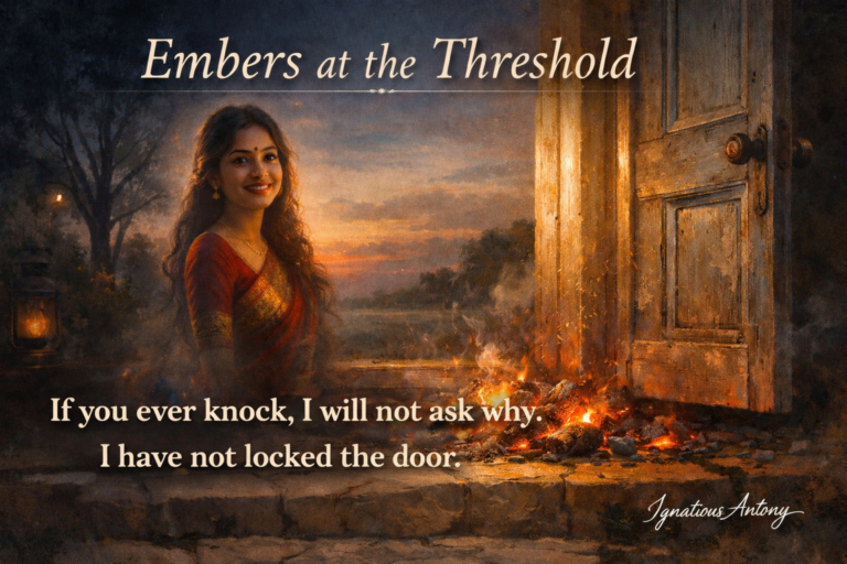 Embers at the threshold