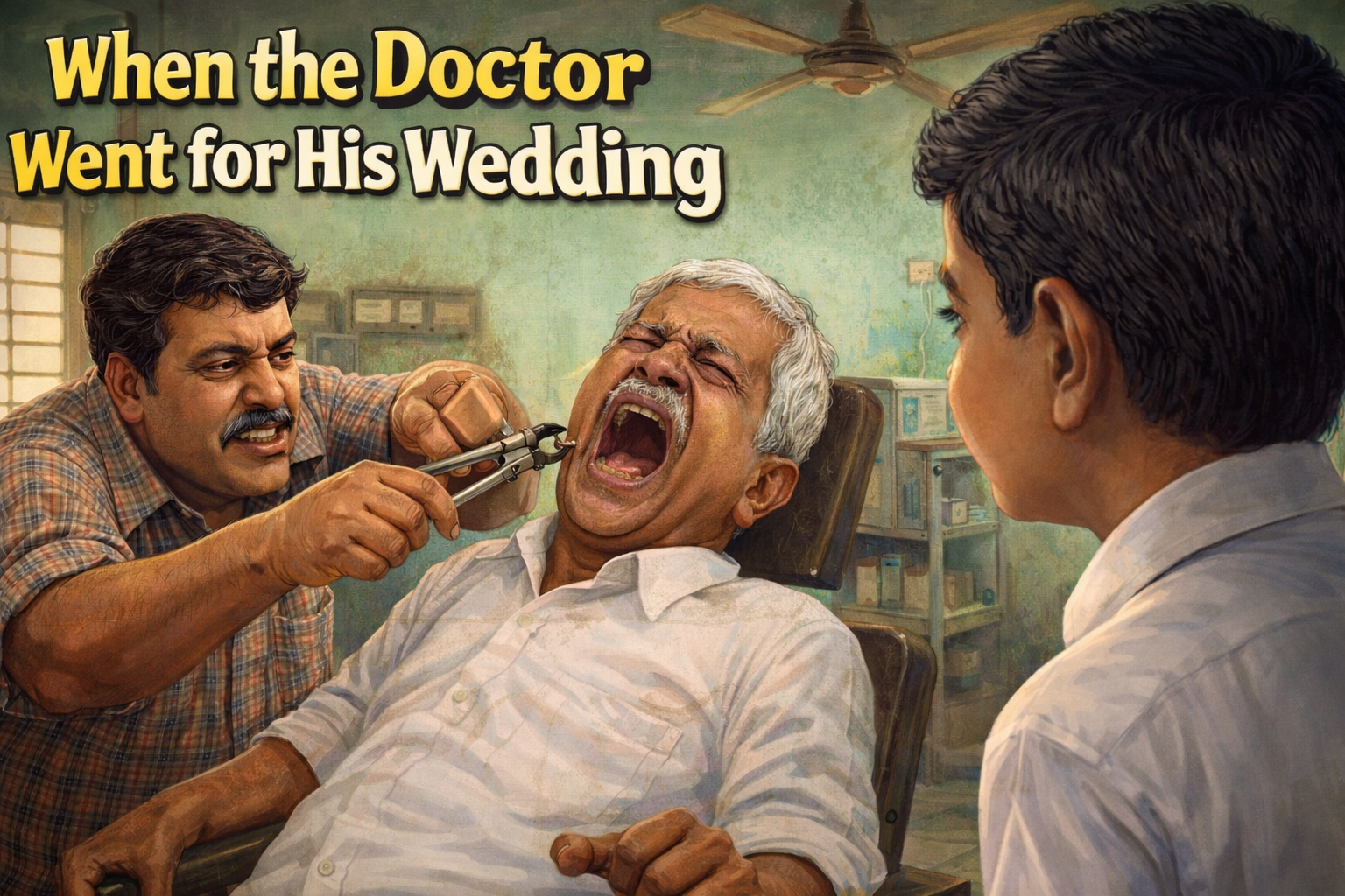 When the Doctor Went for His Wedding