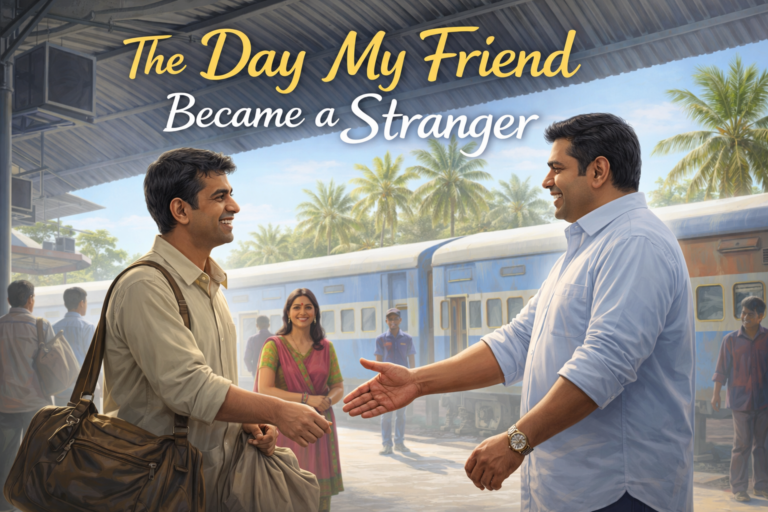 A short story . The Day My Friend Became A Stranger