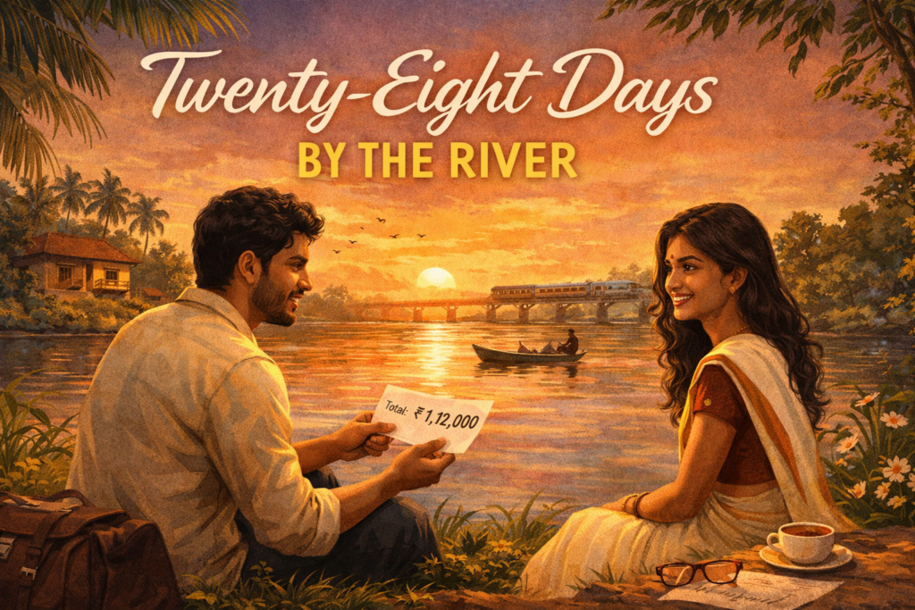 A short story twenty eight days by the river