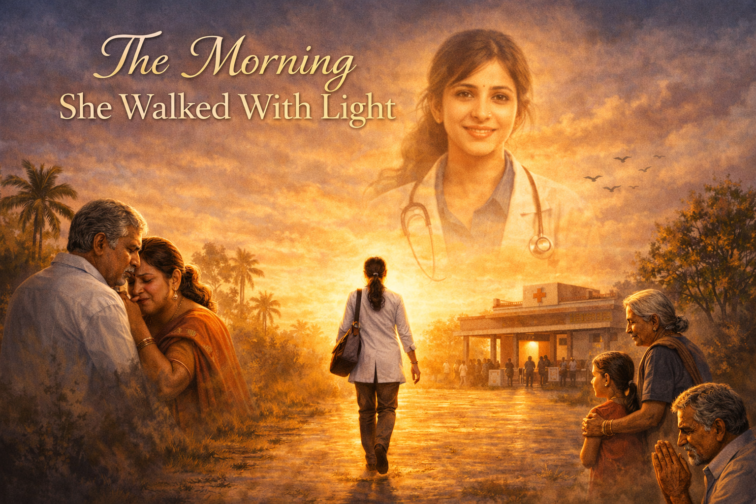 A short story_ The Morning She Walked With Light