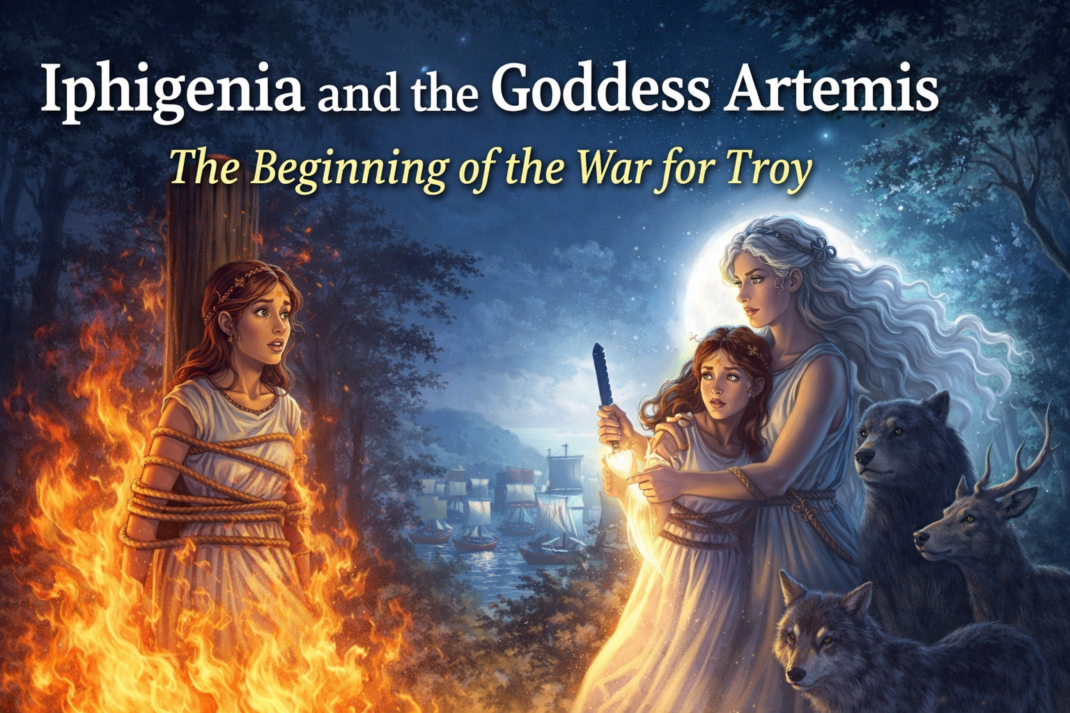 Iphigenia and the Goddess Artemis