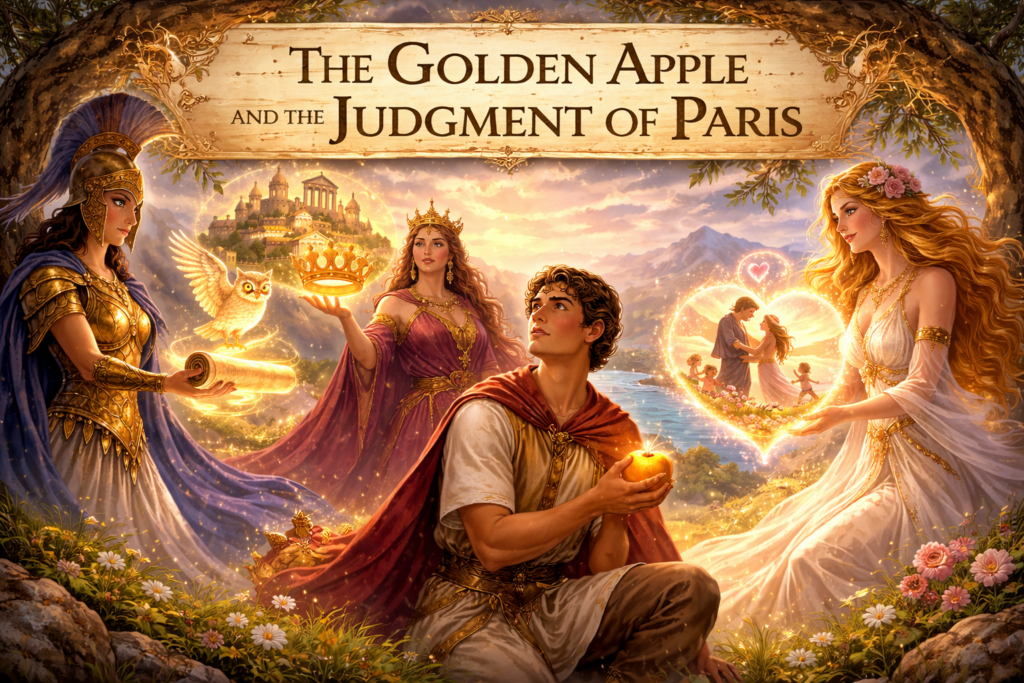 The Golden Apple And Judgement of Paris