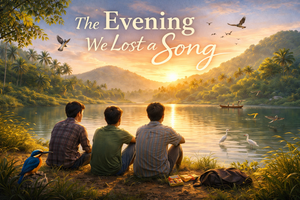 A Short story The evening we lost a song